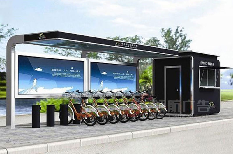 青岛公共自行车棚DCT-1009